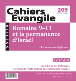 N° 209 - Septembre 2024 - Romains 9 - 11 et la permanence d'Israël vignette