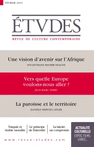 4257 - Février 2019 - Vers quelle Europe voulons-nous aller ? vignette